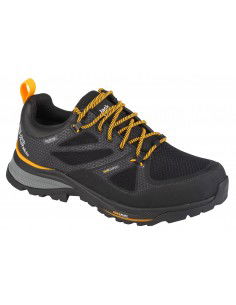 Jack Wolfskin Force Striker 40388436055 Ανδρικά Ορειβατικά Παπούτσια Αδιάβροχα Μαύρα