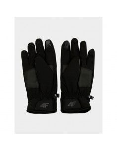 4F Μαύρα Γάντια Αφής 4FAW23AGLOU051-20S