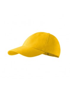 Cap 6P Malfini MLI30504 yellow 2