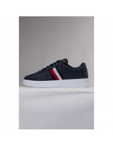 Tommy Hilfiger Supercup Leather Stripes M shoes FM0FM04824 DW5 Tommy Hilfiger Supercup Leather Stripes M shoes FM0FM04824 DW5