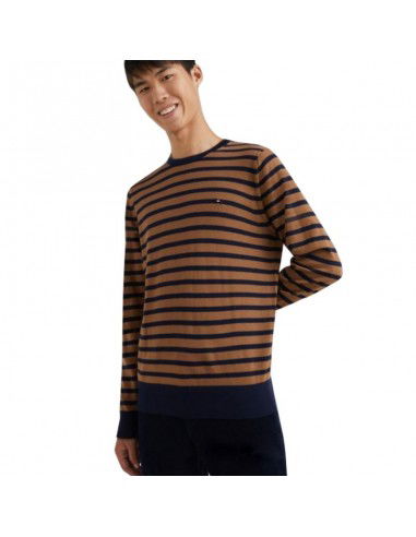 Tommy Hilfiger Fine Gauge Merino Tipped C Neck Sweater M MW0MW25410 Tommy Hilfiger Fine Gauge Merino Tipped C Neck Sweater M MW0MW25410
