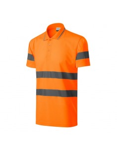 Rimeck HV Runway M polo shirt MLI2V998 fluorescent orange
