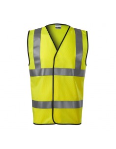 Reflective vest HV Bright Rimec MLI9V397 fluorescent yellow