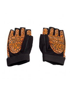 Gloves for the gym Oragne Gray W HMS RST03 rL 2