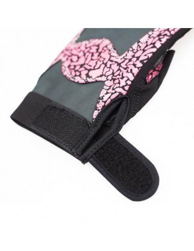 Gloves for the gym Pink Gray W HMS RST03 rM Gloves for the gym Pink Gray W HMS RST03 rM