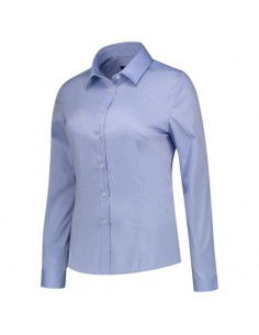 Malfini Fitted Stretch Blouse W MLIT24TC blue