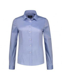 Malfini Fitted Stretch Blouse W MLIT24TC blue 2