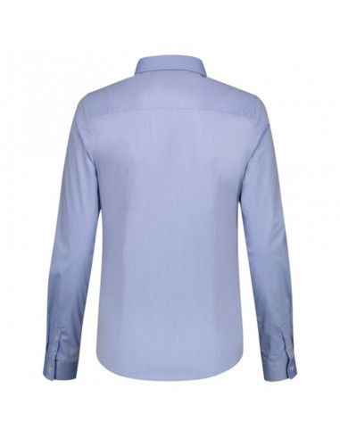 Malfini Fitted Stretch Blouse W MLIT24TC blue Malfini Fitted Stretch Blouse W MLIT24TC blue