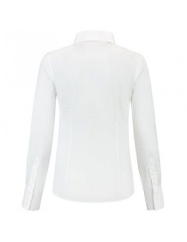 Malfini Fitted Blouse W MLIT22T0 white Malfini Fitted Blouse W MLIT22T0 white