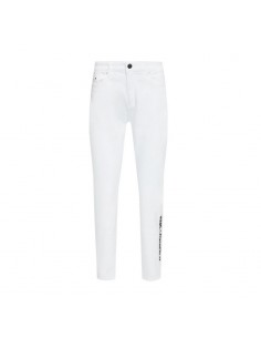 Karl Lagerfeld White Gf Denim Pants W 221W1101 jeans