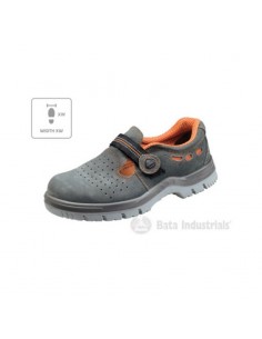 Bata Industrials Riga XW U MLIB22B3 sandals dark gray