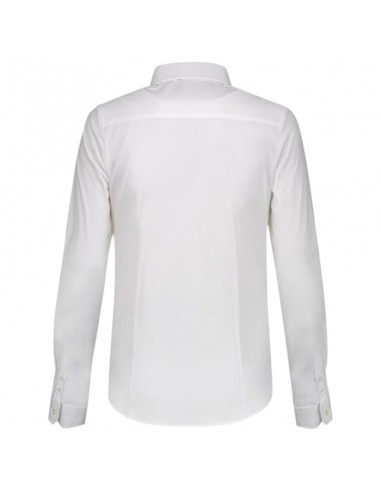 Malfini Fitted Stretch Blouse W MLIT24T0 white Malfini Fitted Stretch Blouse W MLIT24T0 white