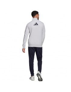 Men's tracksuit adidas Logo Graphic Track Suit greyblack H61134 2