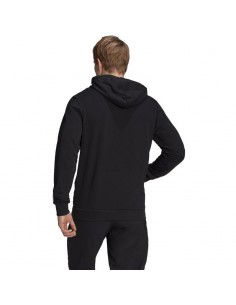 Men's adidas Essentials French Terry Linear Logo Hoodie black GK9064 2