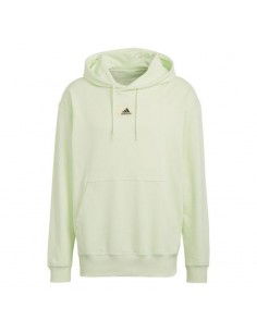 Men's adidas Essentials FeelVivid Cotton Hoodie Hoodie green HE4359