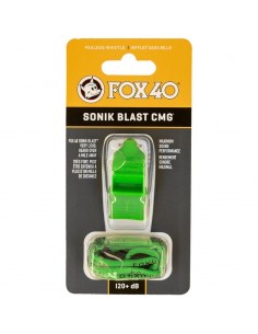 Sonik Blast CMG whistle green string 2