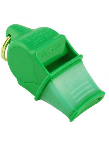 Sonik Blast CMG whistle green string Sonik Blast CMG whistle green string