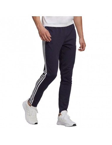 Men's adidas Essentials Single pants navy blue GK8997 Men's adidas Essentials Single pants navy blue GK8997