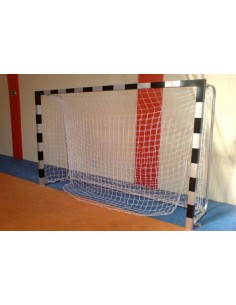 Goal net 3x2x1x15 m with catcher