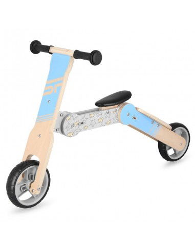Balance bike and children's scooter 2in1 Spokey WOORIDE MULTI 940906 blue Balance bike and children's scooter 2in1 Spokey WOORIDE MULTI 940906 blue
