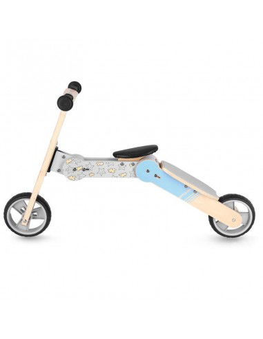 Balance bike and children's scooter 2in1 Spokey WOORIDE MULTI 940906 blue Balance bike and children's scooter 2in1 Spokey WOORIDE MULTI 940906 blue