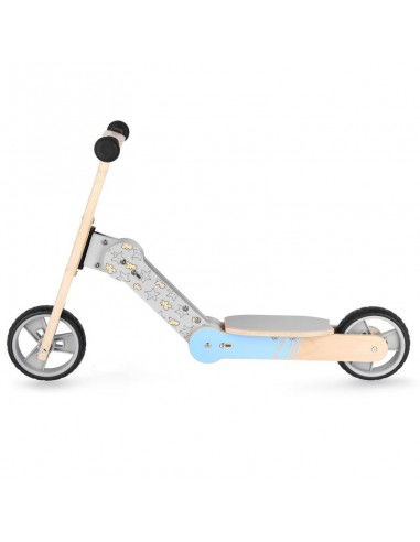 Balance bike and children's scooter 2in1 Spokey WOORIDE MULTI 940906 blue Balance bike and children's scooter 2in1 Spokey WOORIDE MULTI 940906 blue