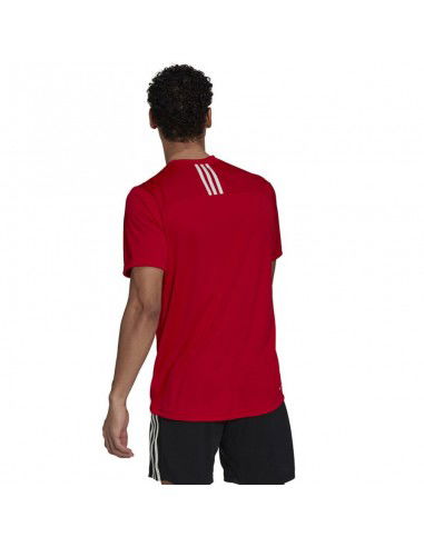 adidas Primeblue Designed To Move Sport 3Stripes Tee M GM4318 adidas Primeblue Designed To Move Sport 3Stripes Tee M GM4318