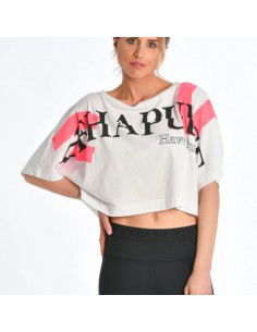 Deha EcoWear Wide Crop TShirt B6453310001 'Ασπρο 2