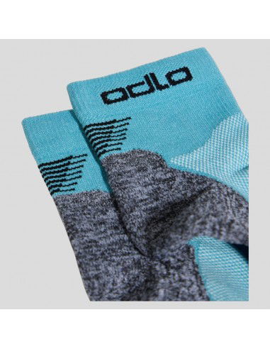 Odlo Socks Quarter Ceramicool Run 76375040259 Τυρκουάζ Odlo Socks Quarter Ceramicool Run 76375040259 Τυρκουάζ