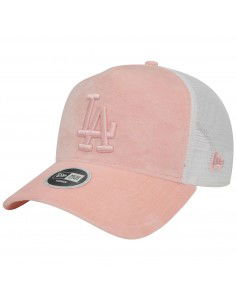New Era Wmns LA Dodgers Velour Trucker Cap 60435011