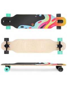 Freeride skateboard longboard Spokey longbay pro 9506999000 940998