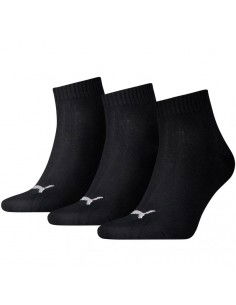 Puma Unisex Quarter Plain 3pak Socks 906978 3227108000 12 2