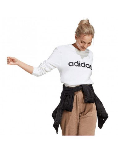 adidas Essentials Linear French Terry W sweatshirt IC6879 adidas Essentials Linear French Terry W sweatshirt IC6879
