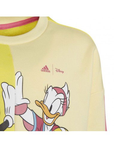 adidas adidas x Disney Daisy Duck Crew Jr sweatshirt HK6638 adidas adidas x Disney Daisy Duck Crew Jr sweatshirt HK6638