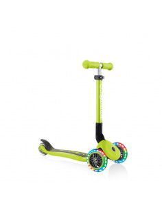 3wheel scooter Globber Foldable Lights Lime Green Jr 437106