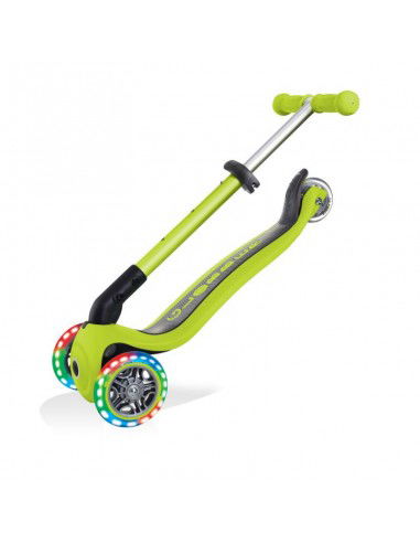 3wheel scooter Globber Foldable Lights Lime Green Jr 437106 3wheel scooter Globber Foldable Lights Lime Green Jr 437106