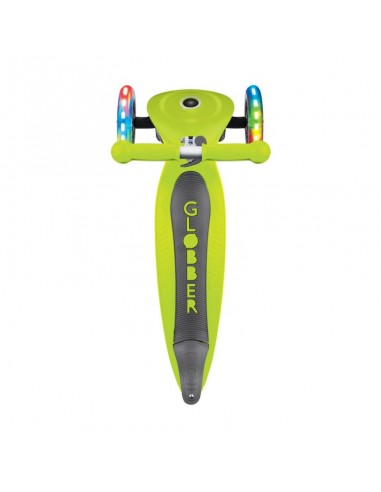 3wheel scooter Globber Foldable Lights Lime Green Jr 437106 3wheel scooter Globber Foldable Lights Lime Green Jr 437106