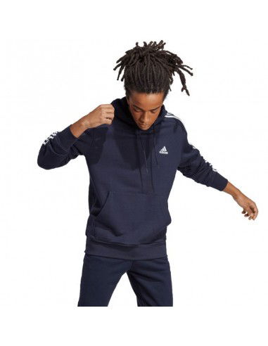 Adidas Essentials French Terry 3Stripes Hoodie M IC0436 Adidas Essentials French Terry 3Stripes Hoodie M IC0436