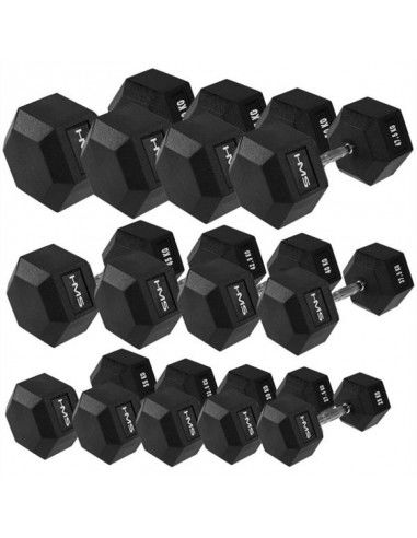 HMS HEX PRO 2 KG dumbbell HMS HEX PRO 2 KG dumbbell