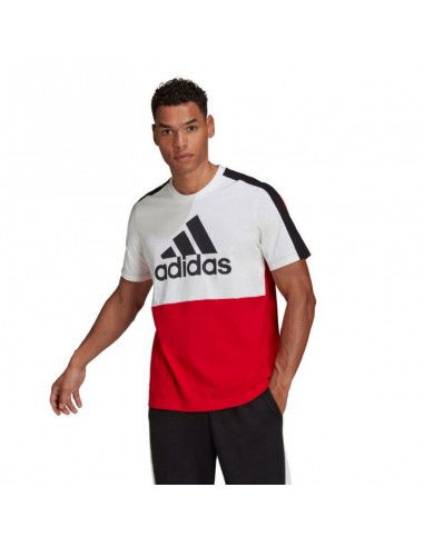 adidas Essentials Colorblock Single Jersey Tee M HE4330 adidas Essentials Colorblock Single Jersey Tee M HE4330