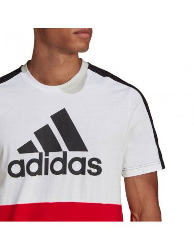 adidas Essentials Colorblock Single Jersey Tee M HE4330 adidas Essentials Colorblock Single Jersey Tee M HE4330