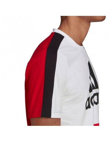 adidas Essentials Colorblock Single Jersey Tee M HE4330 adidas Essentials Colorblock Single Jersey Tee M HE4330