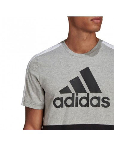adidas Essentials Colorblock Single Jersey Tee M HE4334 adidas Essentials Colorblock Single Jersey Tee M HE4334