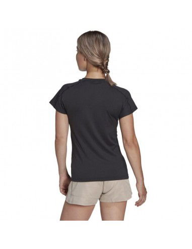 adidas Aeroready Train Essentials Minimal Branding VNeck Tee W HN5543 adidas Aeroready Train Essentials Minimal Branding VNeck Tee W HN5543