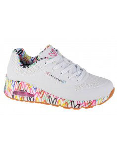 Skechers UnoLoving Love 155506WHT