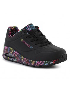 Shoes Skechers Uno Loving Love W 155506BBK 2