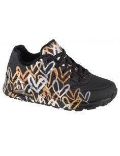Skechers UnoMetallic Love 155523BKGD