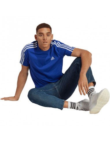 adidas Essentials Single Jersey 3Stripes M IC9338 adidas Essentials Single Jersey 3Stripes M IC9338