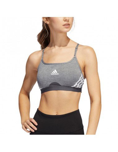 adidas Aeroreact Training LightSupport 3Stripes Bra W HC7870 sports bra adidas Aeroreact Training LightSupport 3Stripes Bra W HC7870 sports bra