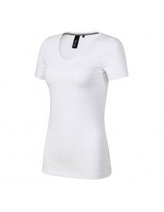 Malfini Action Vneck Tshirt W MLI70100 white
